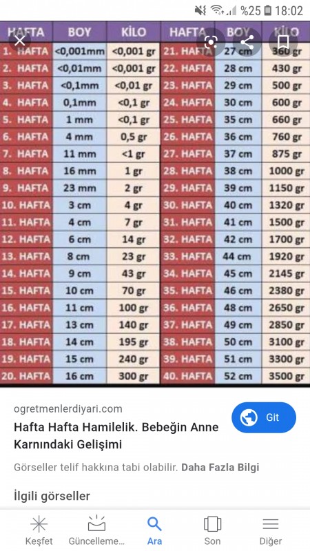 kotu tuccar isaret anne karninda bebek kilosu ve boyu sudecicekcilik net